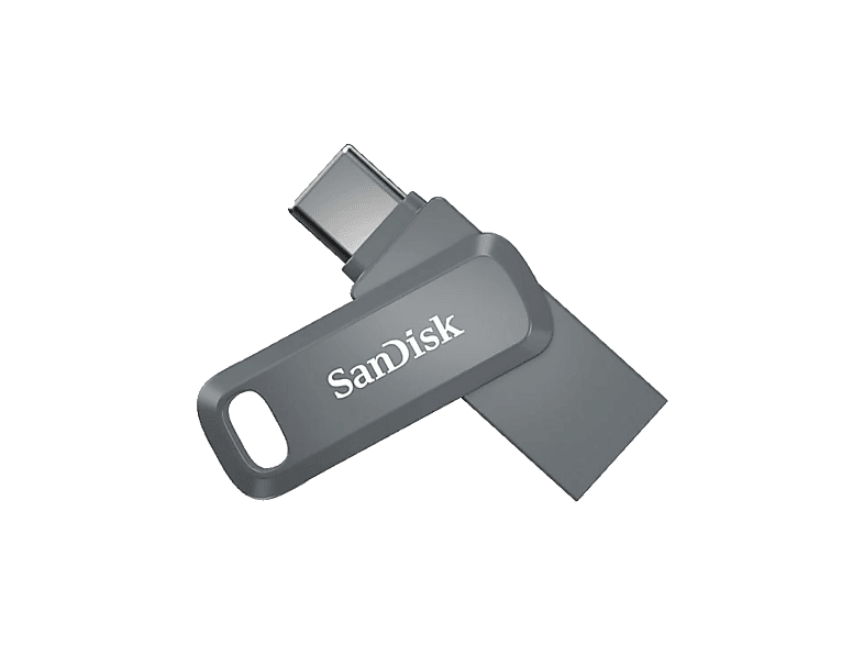 Sandisk Ultra Dual Drive Go USB-C 2 en 1 USB-A 3.2 OTG 300 MB/s Gris