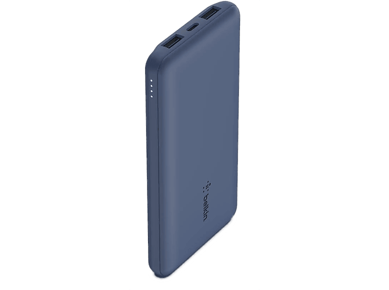 Belkin BPB011BTBL 10000 mAh Dos puertos USB-A de 12 W Un puerto USB-C de 15 W Azul