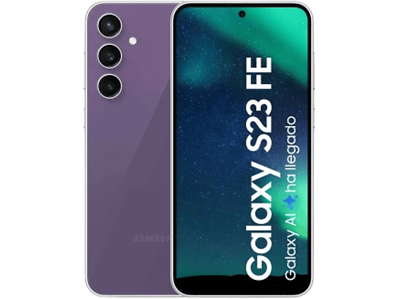 Samsung Galaxy S23 FE 256GB 8GB RAM Purple 6.4 FHD+ Exynos 2200 4500 mAh Android 14