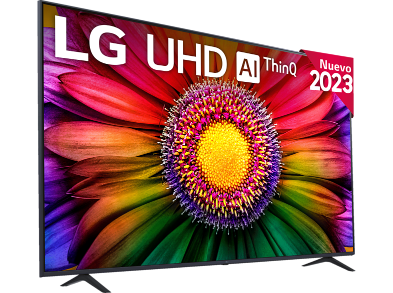 LG 75UR80006LJ UHD 4K Inteligente α5 4K Gen6 Smart TV DVB-T2 (H.265) Azul Ceniza