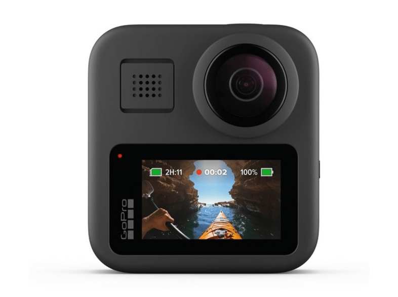 GoPro Max Vídeo 5.6K 30 16.6 MP Slo-Mo 2x Max HyperSmooth Sumergible 5m GPS Negro