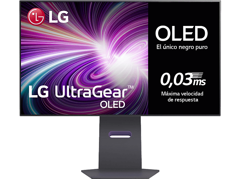 LG 32GS95UE-B OLED UltraGear 31.5 UHD 4K 0.03 ms 240 Hz AMD FreeSync Premium Pro NVIDIA G-Sync™ Morado Grisáceo