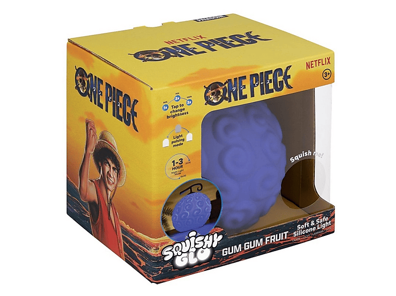 Squishy Glo One Piece: Gum Gum Fruit
