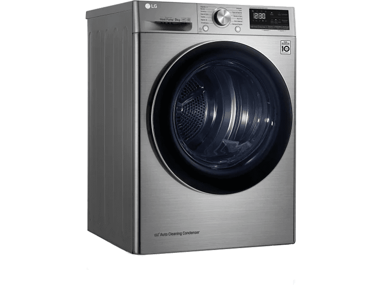 LG RH90V9PV2N Bomba de calor Independiente 9kg 14 programas Acero Inoxidable