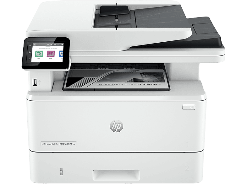 HP LaserJet Pro 4102fdw Fax Bluetooth Wi-Fi Direct 40 ppm Blanco