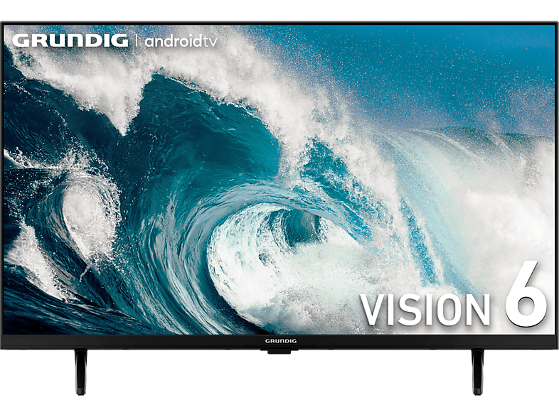 Grundig 39GHF6500 Full-HD Quad Core Smart TV Chromecast built-in Android TV Dolby Digital Negro