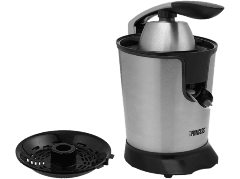 Princess 201872 600 W Filtro de pulpa Antigoteo Desmontable Base antideslizante Inox