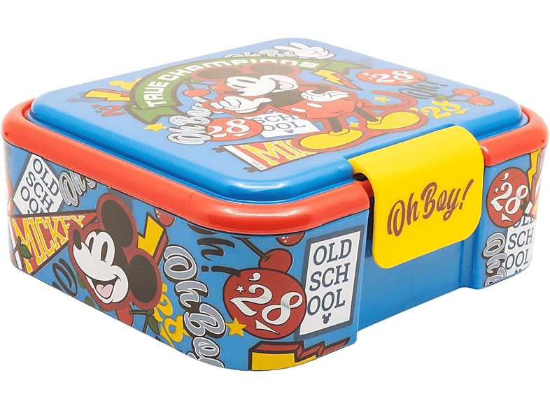 Sherwood Mickey Plástico Libre de BPA Con 3 compartimentos