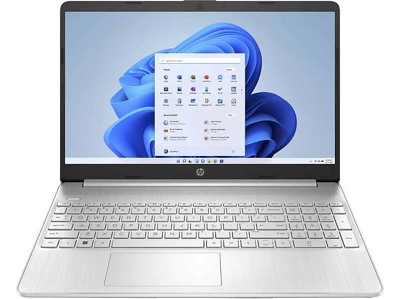HP 15s-fq0026ns 15.6 Full-HD Intel® Celeron® N4120 8GB RAM 256GB SSD UHD 600 W11 H Plata natural