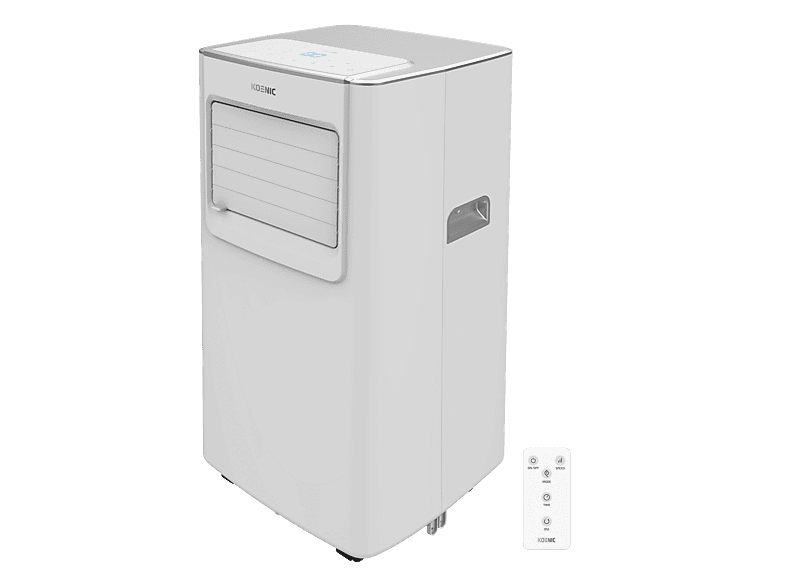 Koenic KAC 7026 W ES Mobile Air conditioner 3 modos 2 velocidades Modo noche Temporizador Mando a distancia Blanco