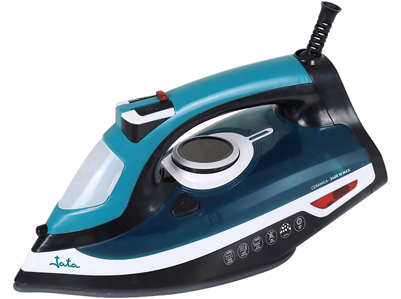 Jata JEPL1221 Déposito 350 ml Golpe vapor 160 g/min Vapor vertical Antigoteo Azul