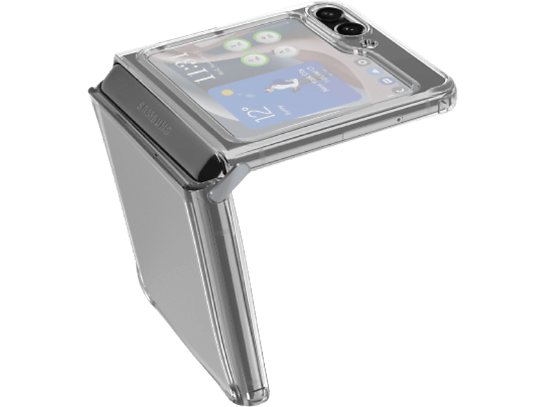 CellularLine IMPACTCGALZFLIP5T Para Samsung Galaxy Z Flip5 Resistente a golpes y rayones Transparente