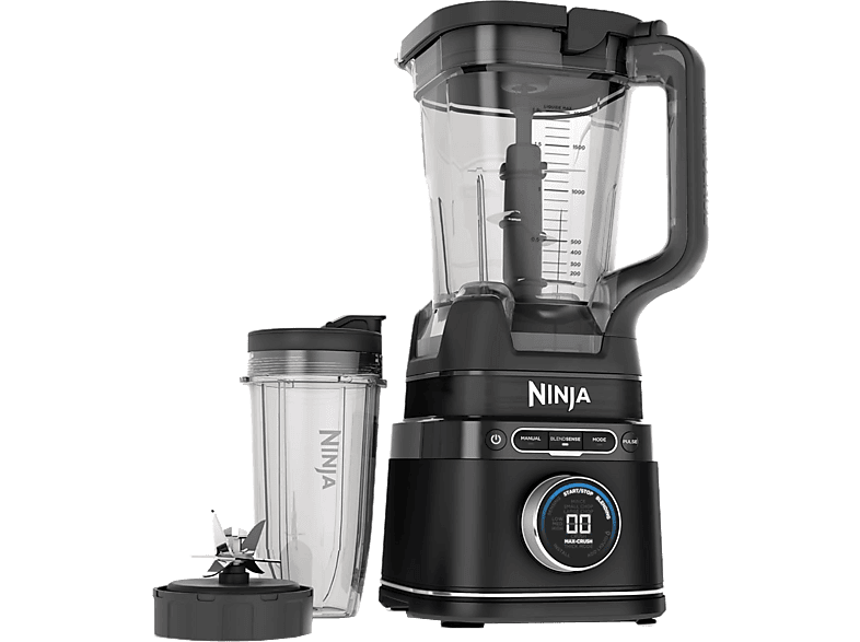 Ninja Detect Power Pro TB301EU 1200 W 2.1 l Pica Hielo Temporizador 14 Modos Manuales y 4 Automáticos Negro