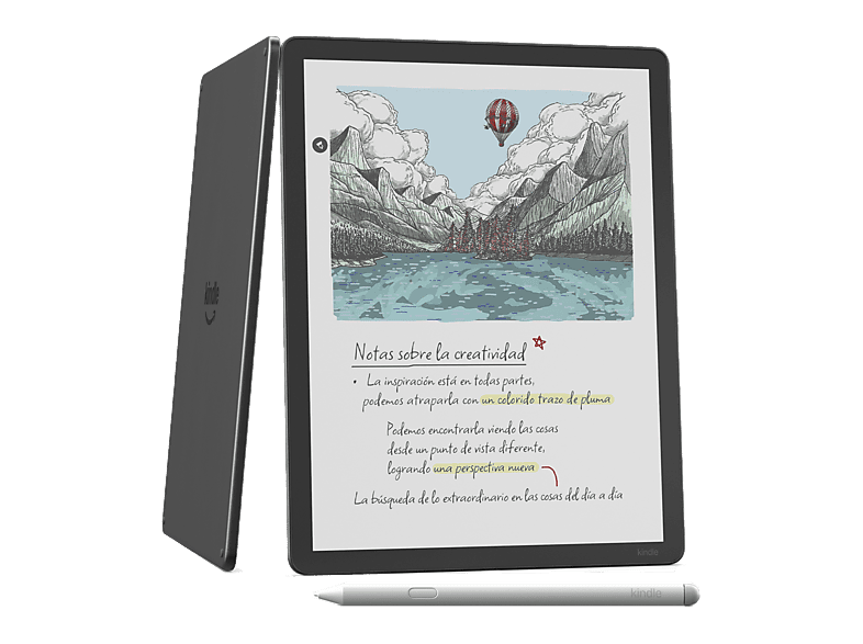 Amazon Kindle Scribe Colorsoft (2026) 11  Lápiz digital 32GB IA para tus notas Sensación de Papel Luz Frontal Graphite