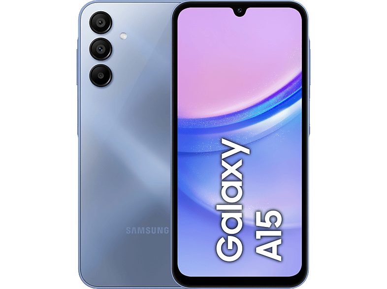 Samsung Galaxy A15 LTE Azul 256GB 8GB RAM 6.5  FHD+ MediaTek G99 Octa-Core 5000mAh Android 14