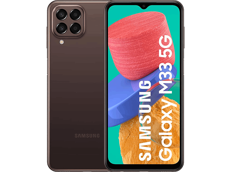 Samsung Galaxy M33 5G Marrón 128 GB 6GB RAM 6.6 FHD+ Octa-Core 5000 mAh Android