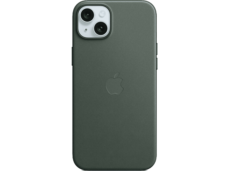 APPLE Funda de trenzado fino con MagSafe para iPhone 15 Plus Verde perenne