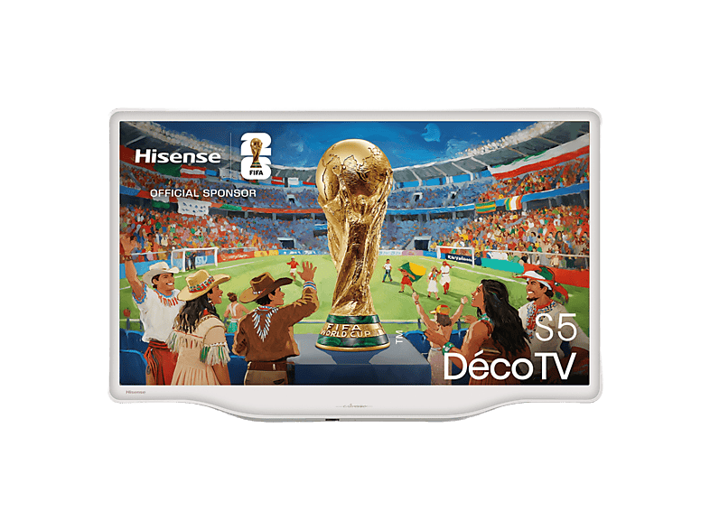 Hisense 43S5Q Diseño artístico Modo Arte Dolby Atmos & DTS X Blanco