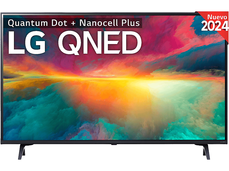 LG 43QNED776RB UHD 4K Procesador Inteligente 4K α5 Gen6 Smart TV Negro