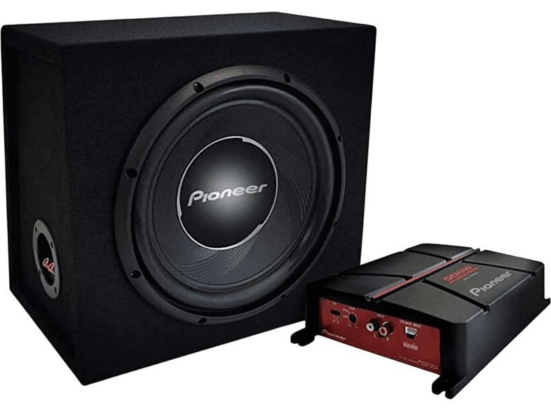 Pioneer GXT-3730-B-SET 500 W 4 Ω 22 Hz a 1.6 kHz IMPP Negro
