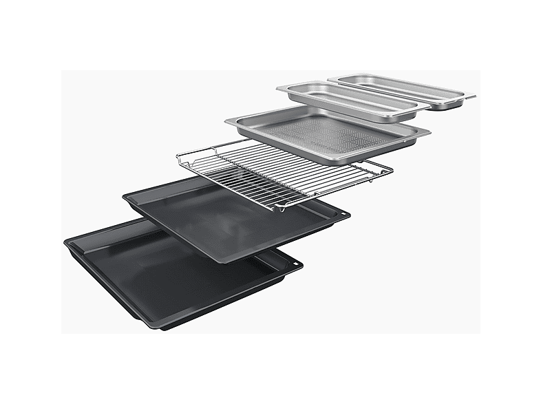 Siemens HS736G3B1 Multifunción Limpieza Hidrolítica 71 l Cocción 100 % vapor Plus App Home Connect 60 cm Negro