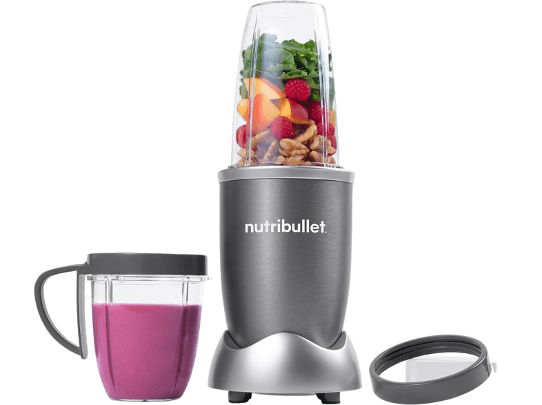 Nutribullet NB606DG 600 W 0.71 l/0.5 l Para llevar Acero inoxidable Plata