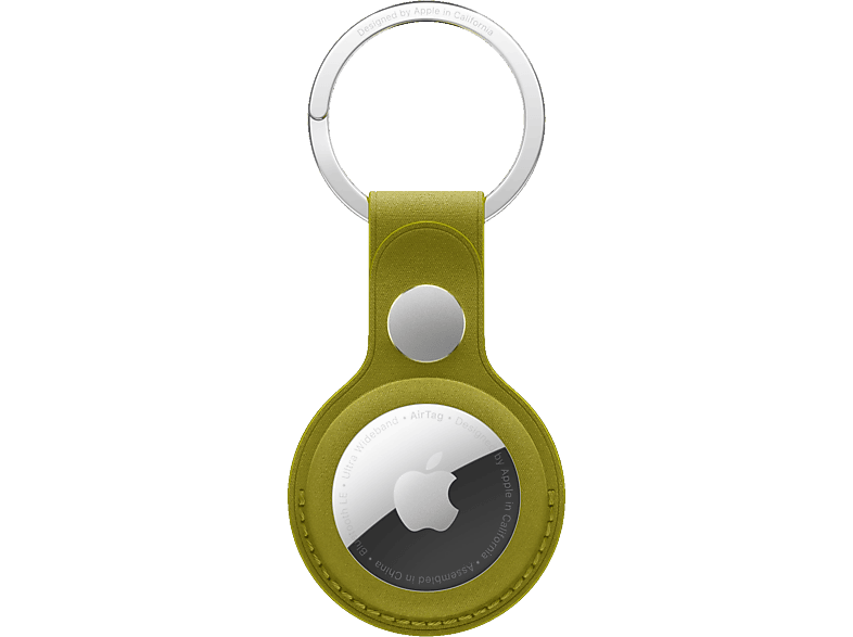 Apple Llavero de trenzado fino para Airtag Verde cartujo