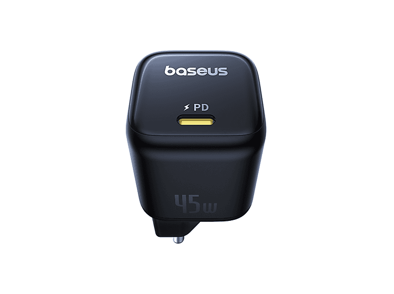 Baseus PicoGo GaN Carga rápida Tipo C 45W Universal Negro Cosmico