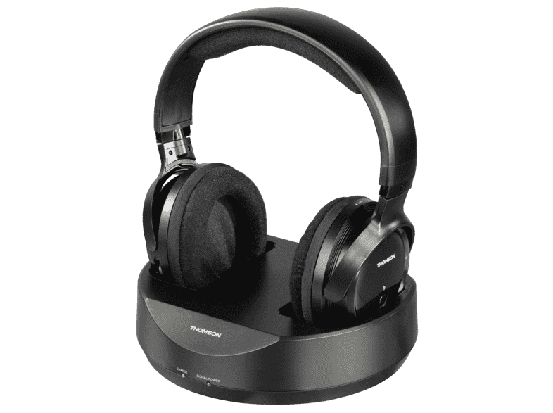 Thomson WHP3001BK Negro Supraaural Diadema