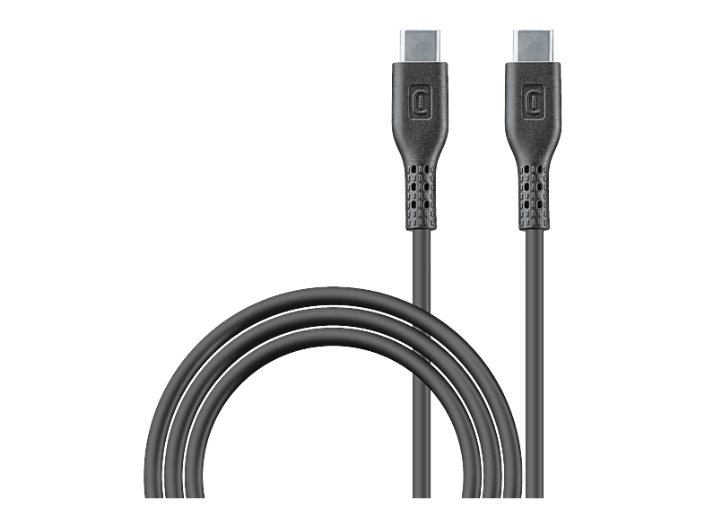 CellularLine Cable de carga ultrarrápida 100W con tecnología 5A Tipo C a Tipo C 120 cm Para portátil o smartphone