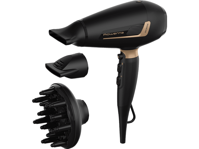 Rowenta Pro Expert CV8840F0 2200 W Motor AC Tecnología iónica 3 temperaturas 2 velocidades Negro y cobre