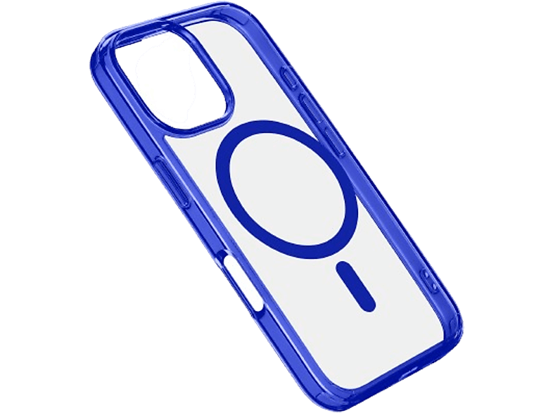 CellularLine Para Apple iPhone16 PRO MAX Trasera Goma Azul