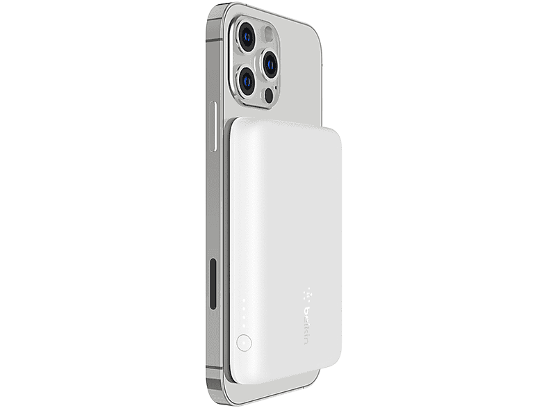Belkin BPD002btBK 2500 mAh USB Tipo C Magsafe Blanco