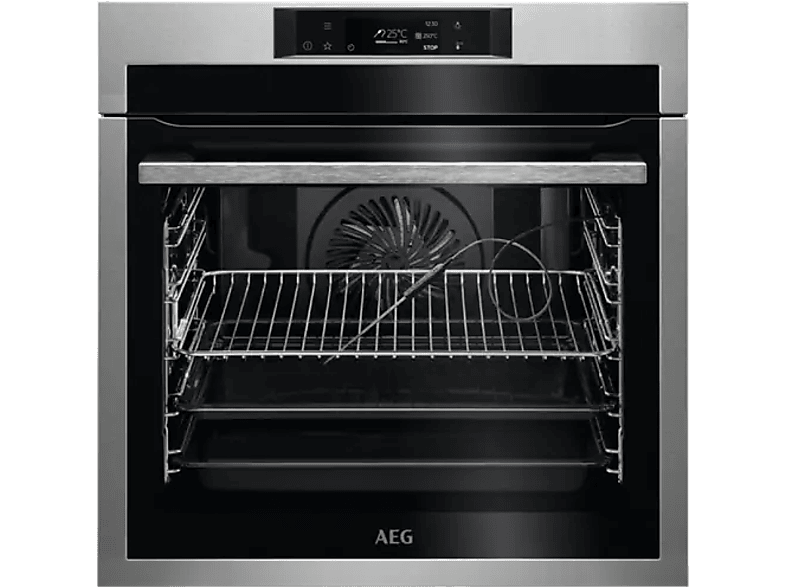 AEG BPE742380M Multifunción Pirolítico 71 l Sonda térmica 60 cm Inox Antihuellas