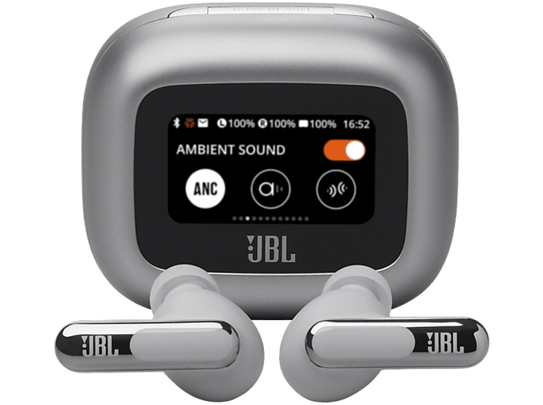JBL Live Beam 3 48 h Autonomía Cancelación de Ruido IP54 Silver