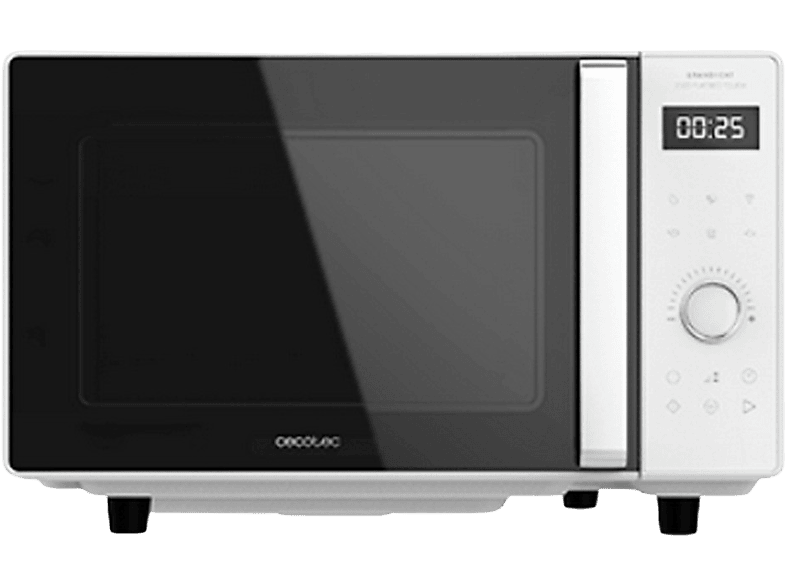 Cecotec GrandHeat 2500 Flatbed Touch White 800 W 25 l 8 Funciones Temporizador Blanco