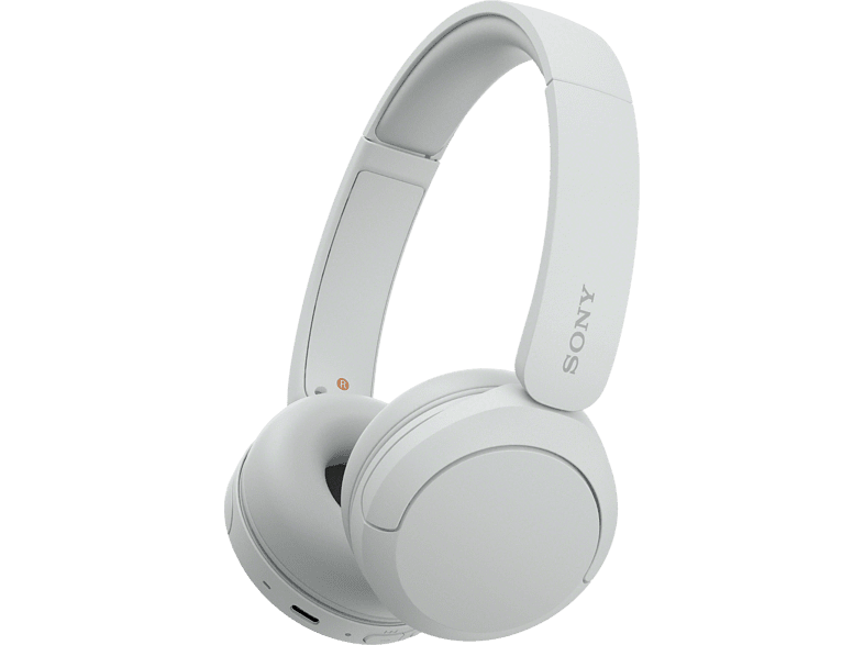 Sony WH-CH520 Bluetooth 50 horas de autonomía Carga rápida 360 Audio Conexión multipunto Casco estilo diadema Blanco