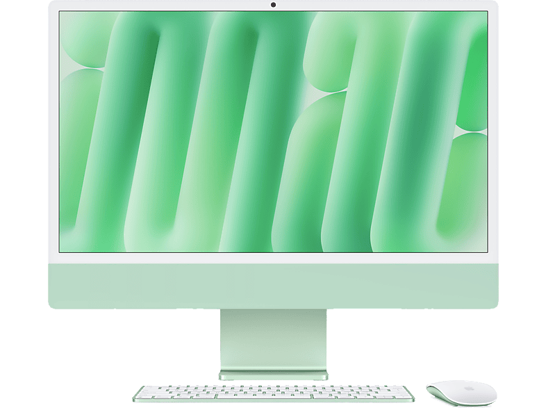 Apple iMac (2024) 24 Retina 4.5K Chip M4 CPU de 8 núcleos GPU de 8 núcleos 16GB de RAM 256 GB de SSD Verde