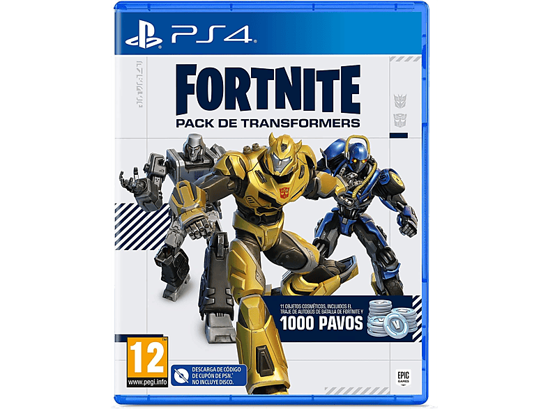 PS4 Fortnite Transformers Pack