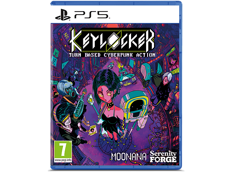 PS5 Keylocker Turn Based Cyberpunk Action