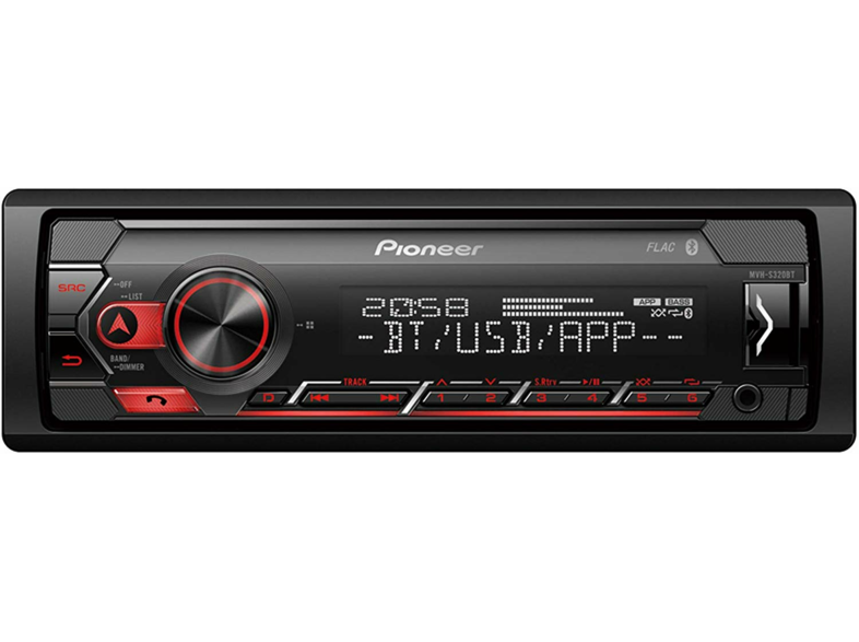 Pioneer MVH-S320BT Bluetooth USB 4x50W Negro
