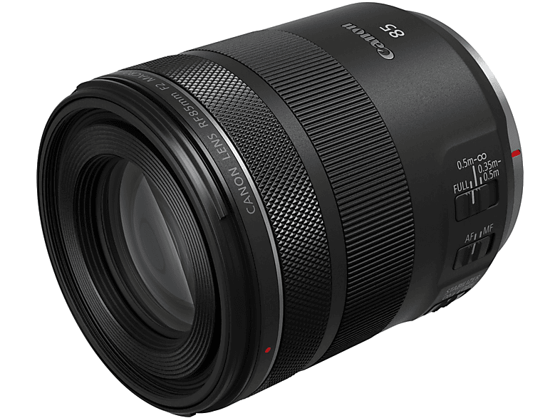Canon RF85 85 mm F/2.0 Macro IS STM Negro