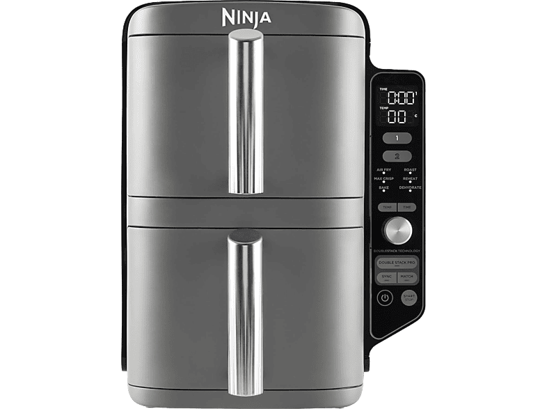 Ninja SL400EU 2470 W 9.5 l 6 Programas 4 Niveles Independientes para Cocinar Gris