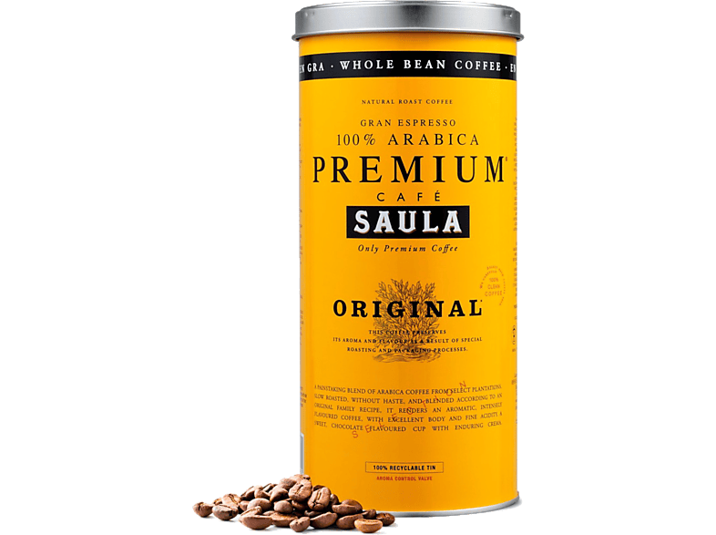 Saula Premium Original Arábica Intenso 500 g