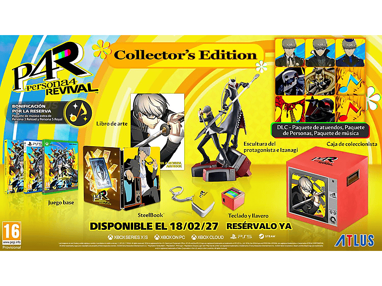 PS5 Persona 4 Revival. Collector's Edition