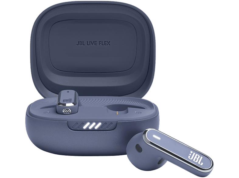 JBL Live Flex 40 h Autonomía Cancelación Activa de Ruido Control táctil Azul