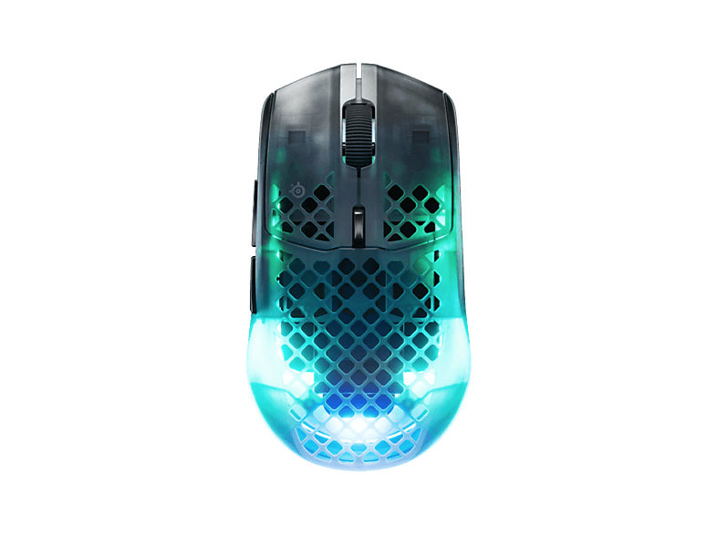 SteelSeries Aerox 3 Wireless Gen 2 Inalámbrico 26000 dpi 4K Fast Sensor TrueMove 26K Ultraligero Shadow