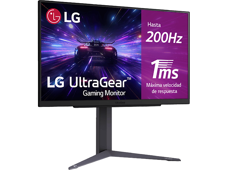 LG 27GS75Q-B 27 QHD 1 ms 180 Hz HDMI x2 DisplayPort x1 Morado Grisáceo