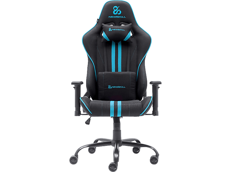 Newskill Kitsune V2 Cojines cervical y lumbar Reclinable 180º Hasta 136 kg Azul