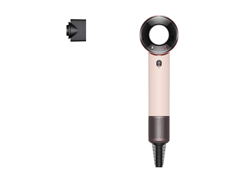 Dyson Supersonic™ Travel Voltaje universal Compacto y Ligero Control inteligente del calor 3 Temp 2 Flujo de aire Ceramic Pink